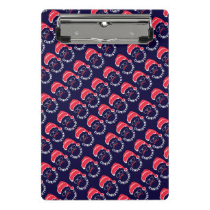 Merry Christmas Santa Clause Merry & Bright Mini Clipboard
