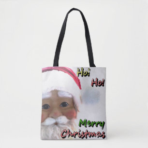 Merry Christmas Santa Clause Tote Bag