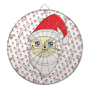 Merry Christmas Santa Dartboard