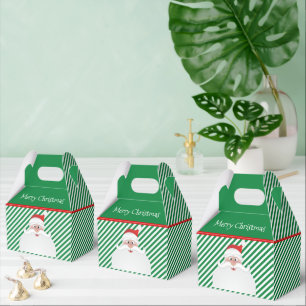 Merry Christmas Santa Gable Favour Box