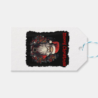 Merry Christmas Santa Gift Tags