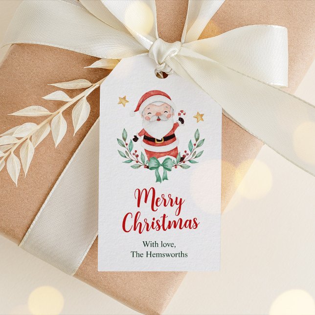 Merry Christmas Santa Gift Tags (Merry Christmas Santa Gift Tags)