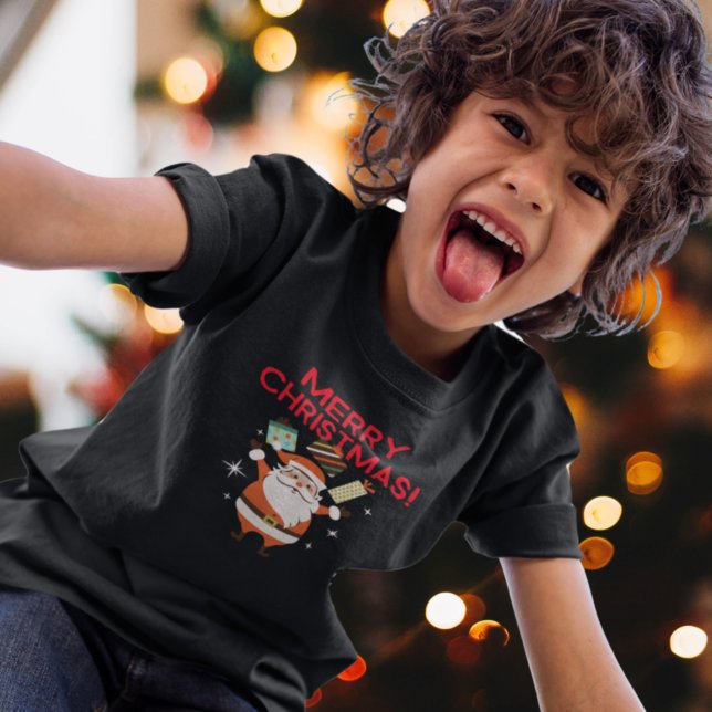 Merry Christmas Santa Gifts Holiday T-Shirt (Creator Uploaded)