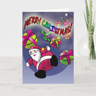 Merry Christmas! - Santa incoming! Holiday Card