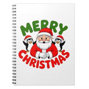 Merry Christmas Santa Notebook