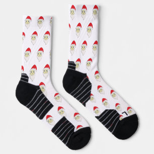 Merry Christmas Santa Socks