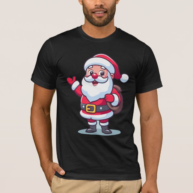 Merry Christmas Santa T-Shirt (Front)