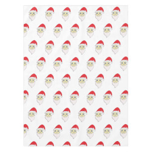 Merry Christmas Santa Tablecloth
