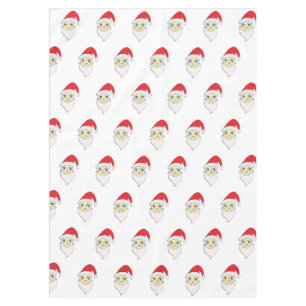 Merry Christmas Santa Tablecloth