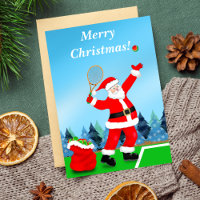Merry Christmas Santa Tennis