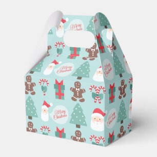 Merry Christmas Santa Treats Favour Box
