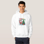 Merry Christmas  | Santa & Tree Design Hoodie<br><div class="desc">Celebrate the holidays in style with this fun and festive Merry Christmas T-Shirt! Featuring a joyful Santa Claus and a beautifully decorated Christmas tree, this holiday shirt is perfect for kids, adults, and anyone who loves Christmas magic. Ideal for holiday parties, Christmas morning photos, or as a thoughtful gift for...</div>