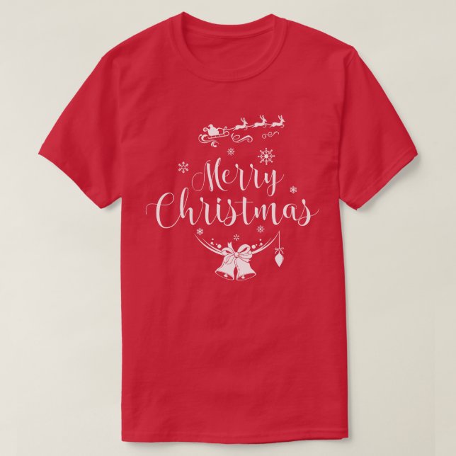 Merry Christmas Santa TShirt (Design Front)