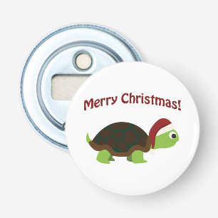 Merry Christmas! Santa Turtle Bottle Opener