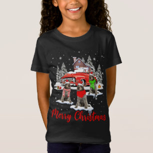 Merry Christmas Santa Wirehaired Pointing Griffon T-Shirt