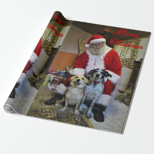 Merry Christmas Santa Wrapping Paper