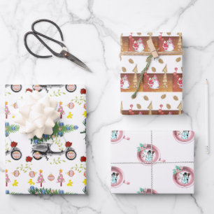 Merry Christmas Santa Wrapping Paper Sheets