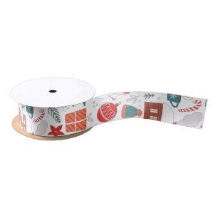 Merry Christmas Satin Ribbon