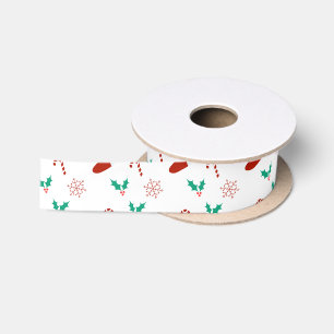 Merry Christmas Satin Ribbon