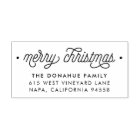 Merry Christmas Script Return Address