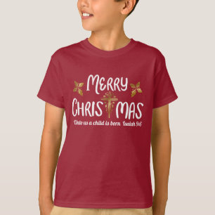 Merry Christmas Scripture T-Shirt