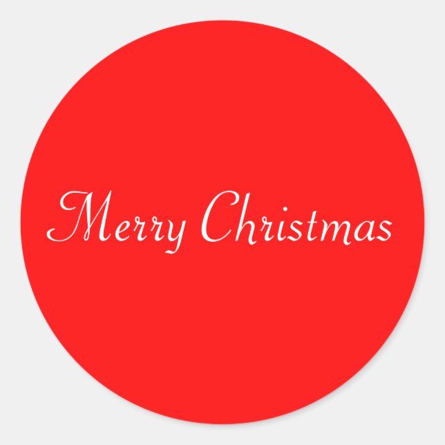 Merry Christmas Seal (Front)