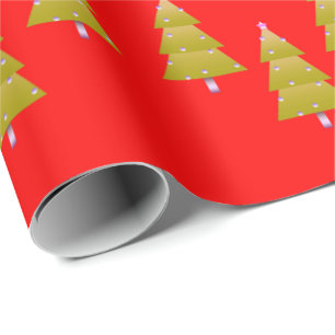 Merry Christmas Season's Greetings Wrapping Paper