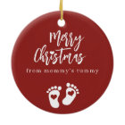 Merry Christmas see you in 2026 photo pregnancy