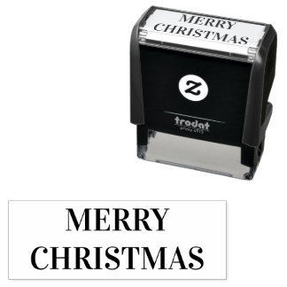 Merry Christmas Self-inking Stamp