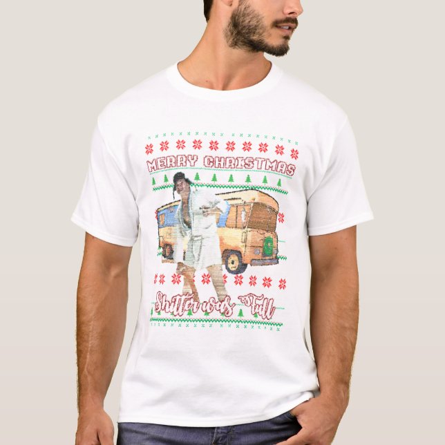 Merry Christmas Shitters Full Funny Holiday Ugly C T-Shirt (Front)