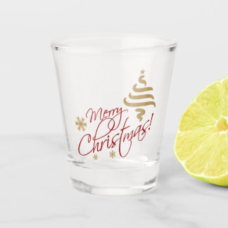 Merry Christmas Shot Shot Glass
