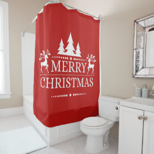 Merry Christmas Shower Curtain