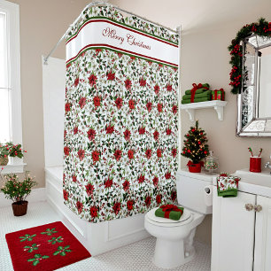 Merry Christmas Shower Curtain
