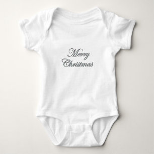 Merry Christmas Silver Glitter T-Shirts