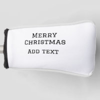 Merry Christmas simple minimal add name text moder