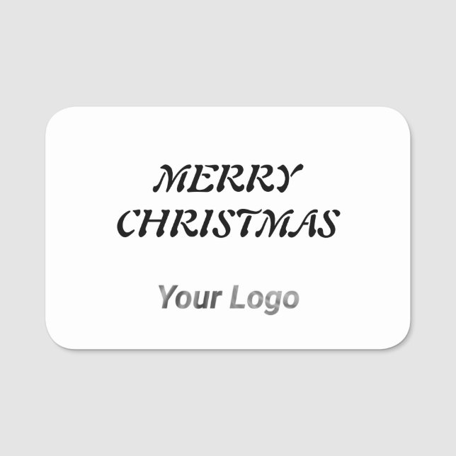  MERRY CHRISTMAS SIMPLE   TAG (Front)