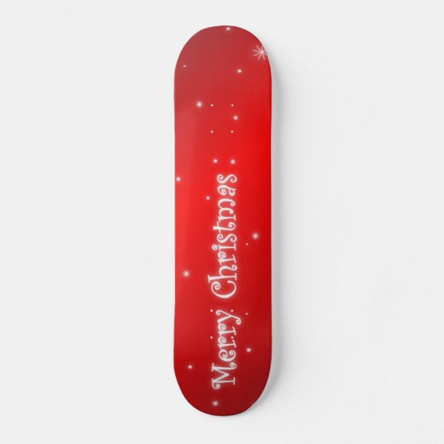 Merry Christmas Skateboard (Front)