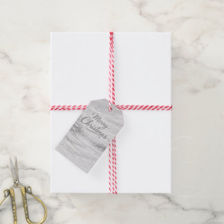 Merry Christmas • Sketched Winter Gift Tag