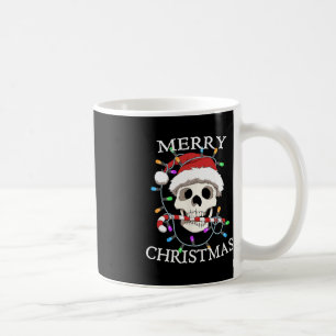 Merry Christmas Skull Skeleton Men Women  Coffee Mug