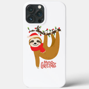 Merry Christmas Sloth   Holidays iPhone 13 Pro Max Case