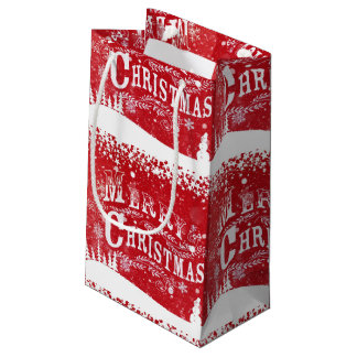 Merry Christmas Small Gift Bag