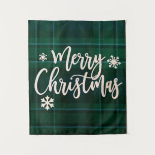 Merry Christmas Small Tapestry