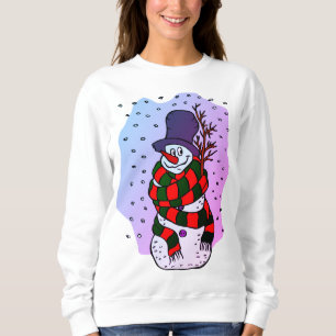 Merry Christmas Snowman Sweatshirt