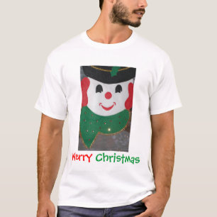 Merry Christmas Snowman T-Shirt