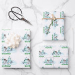 Merry Christmas! Snowman with Cat and Puppy Wrapping Paper Sheet<br><div class="desc">Merry Christmas! Snowman with Cat and Puppy - little Dog ~~~ coloured pencil drawing by Krisi ArtKSZP ~~~ Store Category >>> Merry Christmas for Kids >>> Snowman with Cat and Puppy</div>