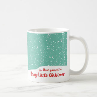 Merry Christmas Snowy Santa Penguin Mug Gift
