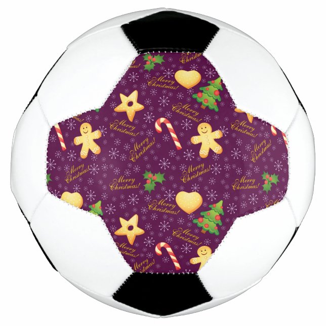 Merry Christmas Soccer Ball (Front)