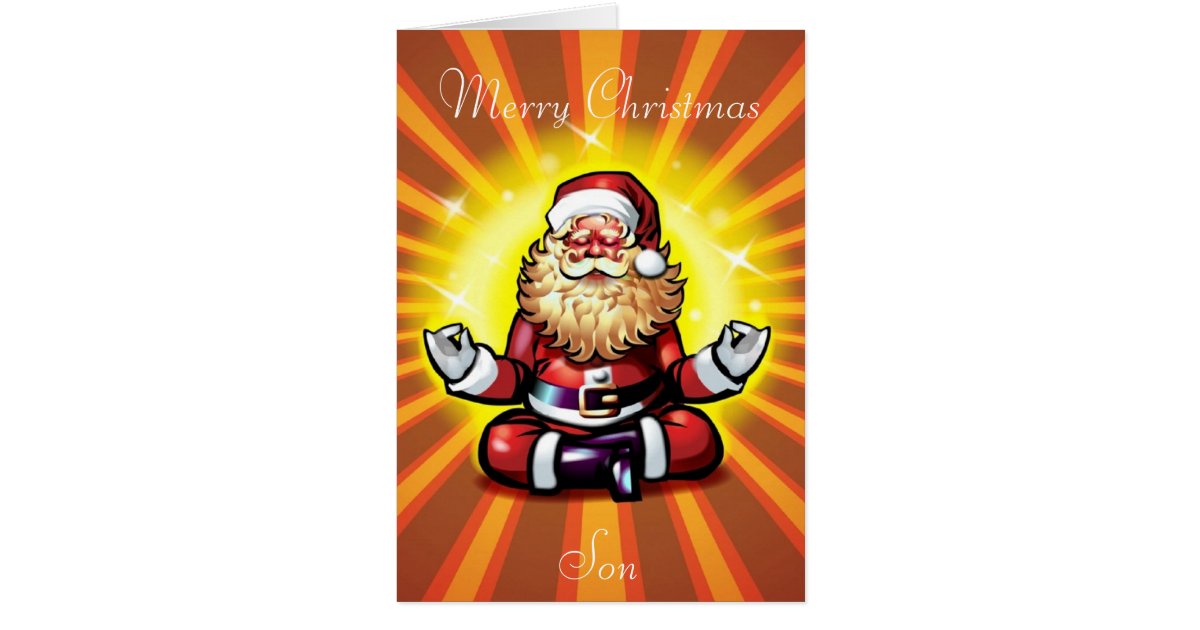 Merry Christmas Son Card | Zazzle.co.uk