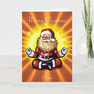 Merry Christmas Son Holiday Card
