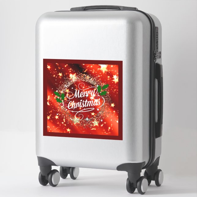 Merry Christmas sparkle and shine (Suitcase)